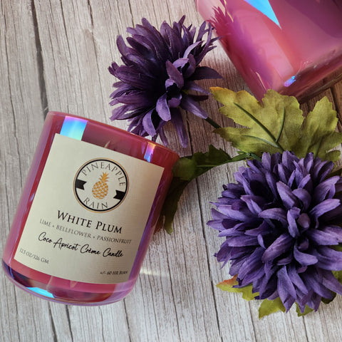 White Plum Candle
